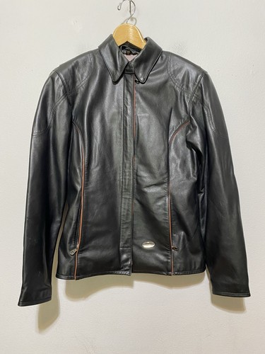 Giacca moto pelle donna