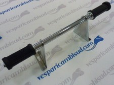 Staffa poggiapiedi cromata