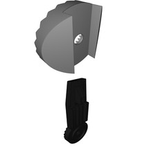 Safety Bar Bracket for Gesslein Stroller 2008 Model Replacement Part