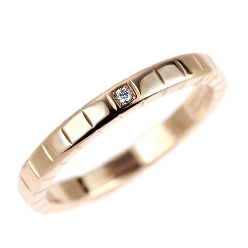 Anello chopard k18pg diamante - anello,