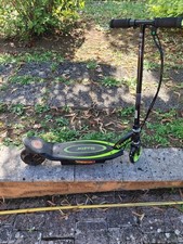 monopattino elettrico bambini nero e verde usato una sola volta.