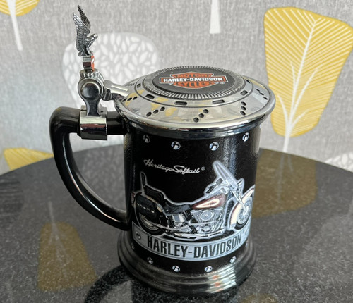 Harley davidson tankard mug - davidson,
