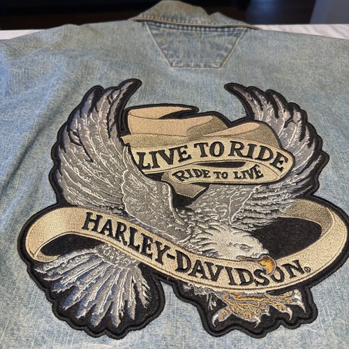 Harley davidson giacca denim - harley-davidson,