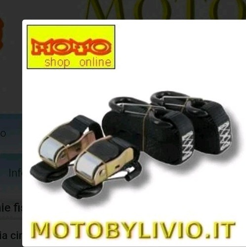 Cinghie fissamoto con