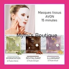 Soin visage masque tissu AVON