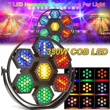 350 W 7 pezzi COB RGBW LED par