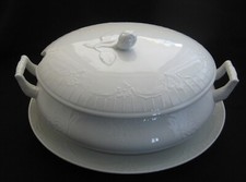 ZUPPIERA OVALE PORCELLANA