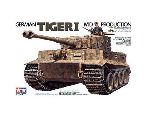 Tamiya tiger mid - tiger, production
