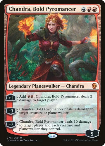 Chandra bold pyromancer - bold,