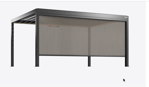 Pergolux pergola screen 16ft - pergola,