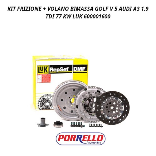 Kit frizione volano - volano, bimassa