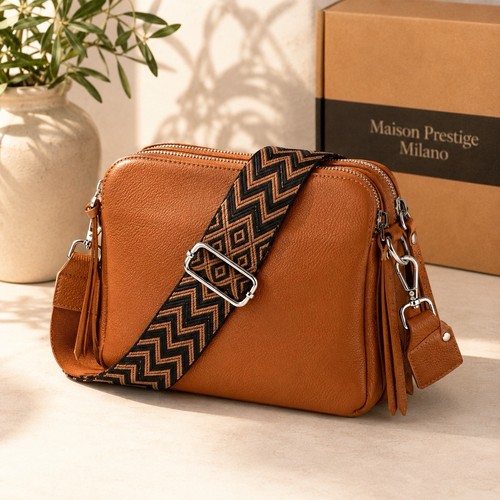 Borsa donna pelle doppia - borsa,