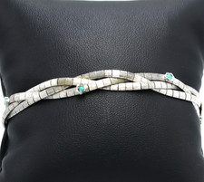 Bracciale treccia effetto seta