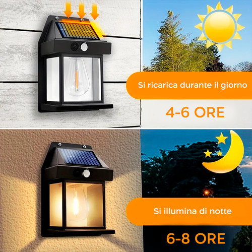 Lampada 888 ricarica solare - bk-888,