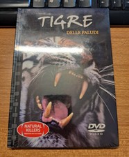 Dvd Video Tigre delle paludi - Natural Killers - 2006 + libro