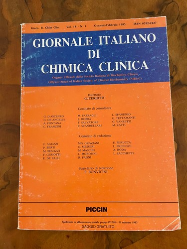 Giornale italiano chimica - italiano, di