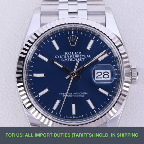 Rolex datejust 126234 - 36, mm