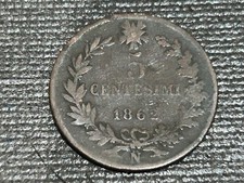 ITALIA 1862 - M RE EMANUELE II