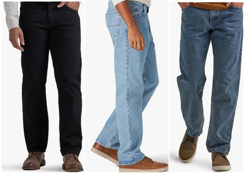 Jeans uomo wrangler authentics - jeans,