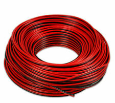 Cavo audio 85 metri bipolare matassa per casse stereo rosso nero