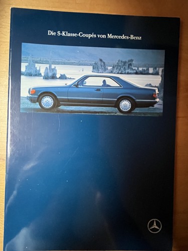 Brochure depliant mercedes 420 - brochure,
