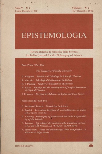Epistemologia rivista - epistemologia.,