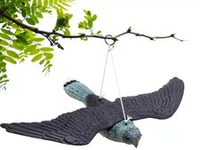 FALCO SPAVENTAPASSERI DISSUASORE 54 CM PER VOLATILI PICCIONI RODITORI