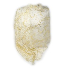 Stola donna avorio pizzo