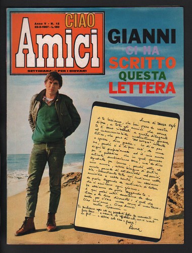 Ciao amici 1967 beatles - amici, 12/1967