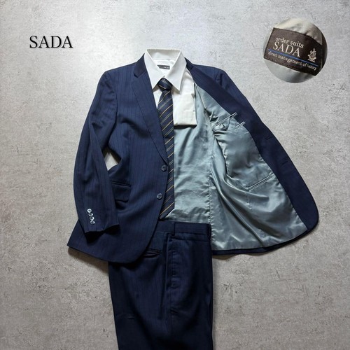 Tuta sada righe - l, blu