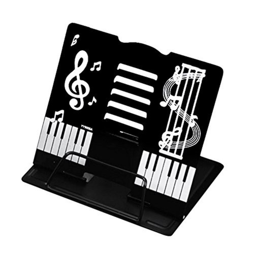 Supporto musicale nero