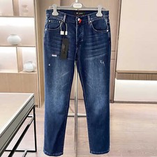 kiton jeans uomo gamba dritta