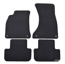 Fußmatten Automatten Für Audi A4 B8 2008-2015 4-Tlg Anthrazit Superqualität