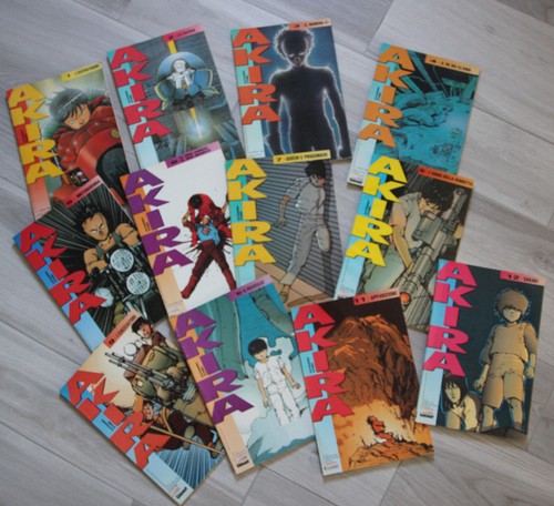 Akira sequenza glenat - akira, 1-12