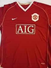 MAGLIA manchester united nike 2006-07 JERSEY SHIRT UTD TRIKOT MAILLOT FOOTBALL