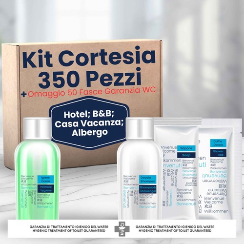 Kit cortesia 350 pezzi 100x - pezzi,