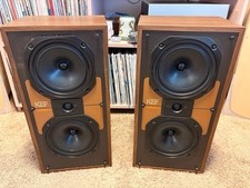 KEF England CARINA II diffusori da scaffale vintage rari audiofili funzionanti 100%