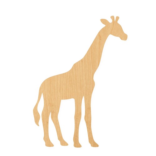 Giraffa ritagli legno per - legno,