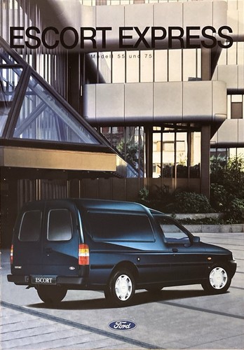 Ford escort express - escort, depliant