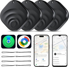 4 Pack Dual System Tracker Tag per Ios E Android Localizzatore Bluetooth Smart T