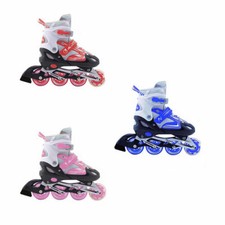 NEXTREME PATTINI IN LINEA FIREWHEEL PER BAMBINO BAMBINA ROLLER ALLUNGABILI
