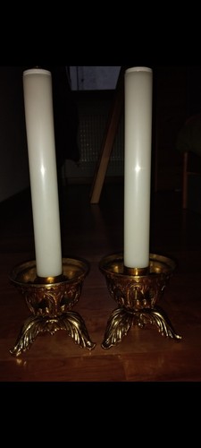 Coppia candelabri chiesa - candelabri,