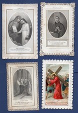 LOTTO  SANTINI merlettati