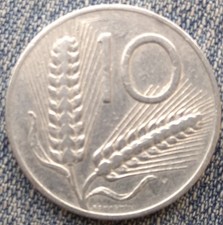 Vendo Moneta Da 10 Lire Spiga Del 1954