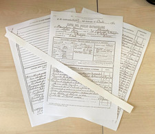 FOGLIO MATRICOLARE del