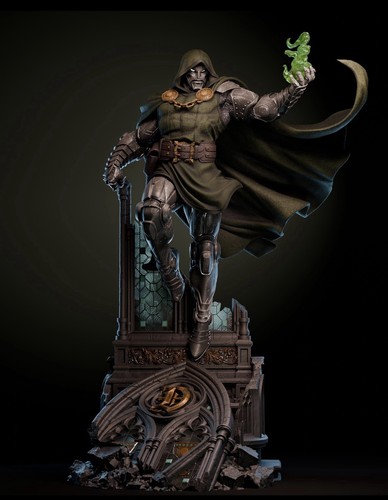 Doom collectible printed - 3d,