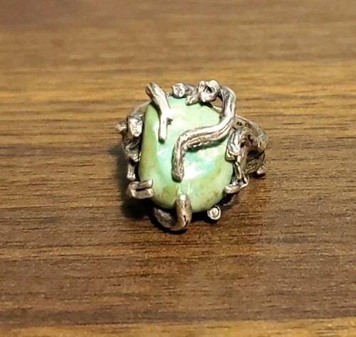 Anello vintage radice albero - vintage,