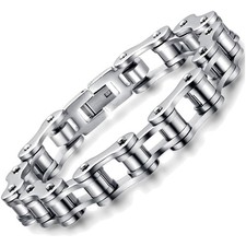 Bracciale uomo acciaio inox