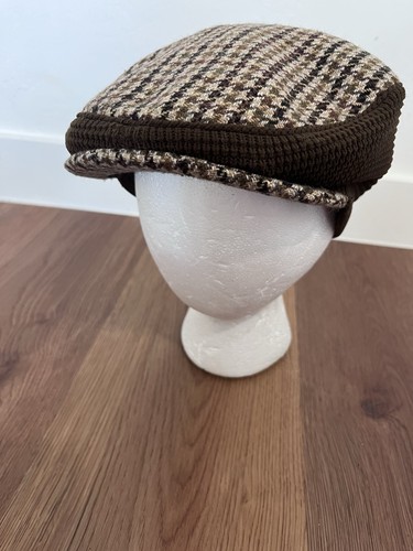 Cappello piatto vintage uomo