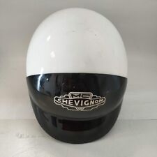 Casco da Moto Vintage Anni'70 "Chevignon" da Collezione in Pelle